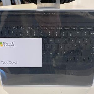 Microsoft Surface Go Type Cover KCM-00025 Model 1840 Black